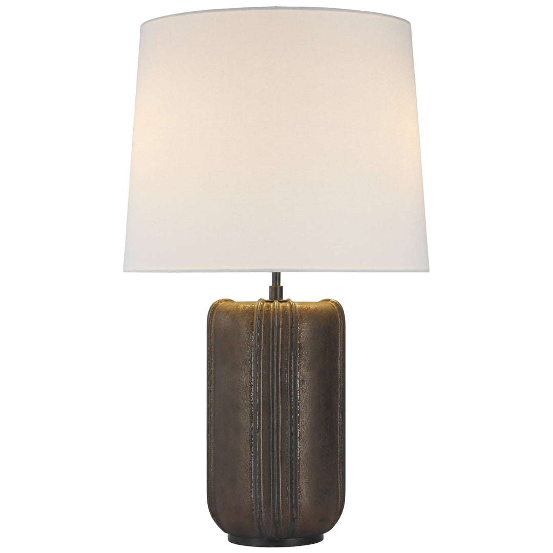 Visual Comfort Signature Minx Table Lamp in Crystal Bronze