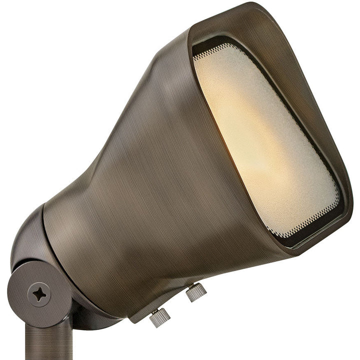 Hinkley Square Accent MR16 12V Flood Spot Light in Matte Bronze
