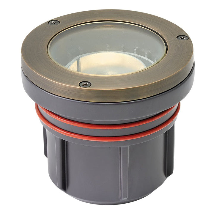 Hinkley LumaCore Variable Output 12V Flat Top Well Light in Matte Bronze