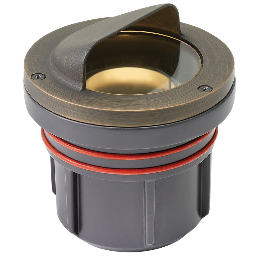 Hinkley LumaCore Variable Output 12V Shielded Well Light in Matte Bronze