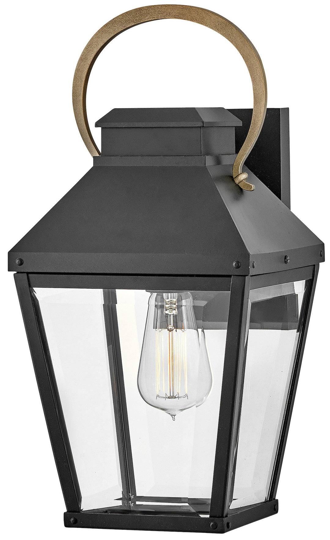 Hinkley Dawson Outdoor Wall Sconce in Black
