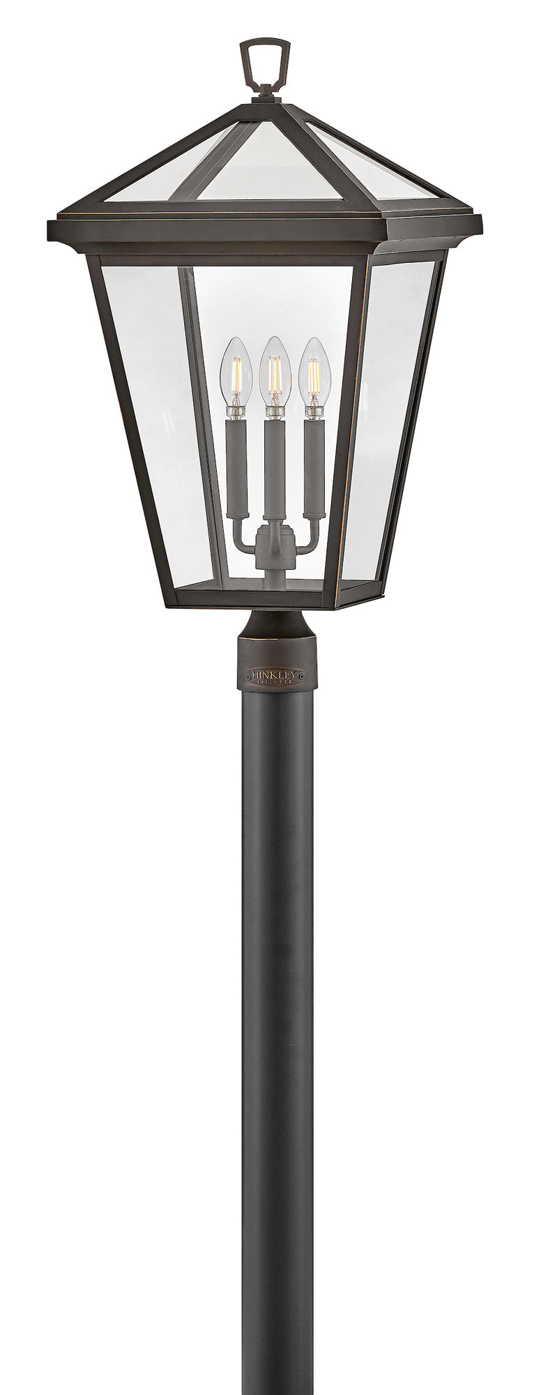 Hinkley Alford Place 120V Outdoor Post Mount in Oil Rubbed Bronze (view 2)