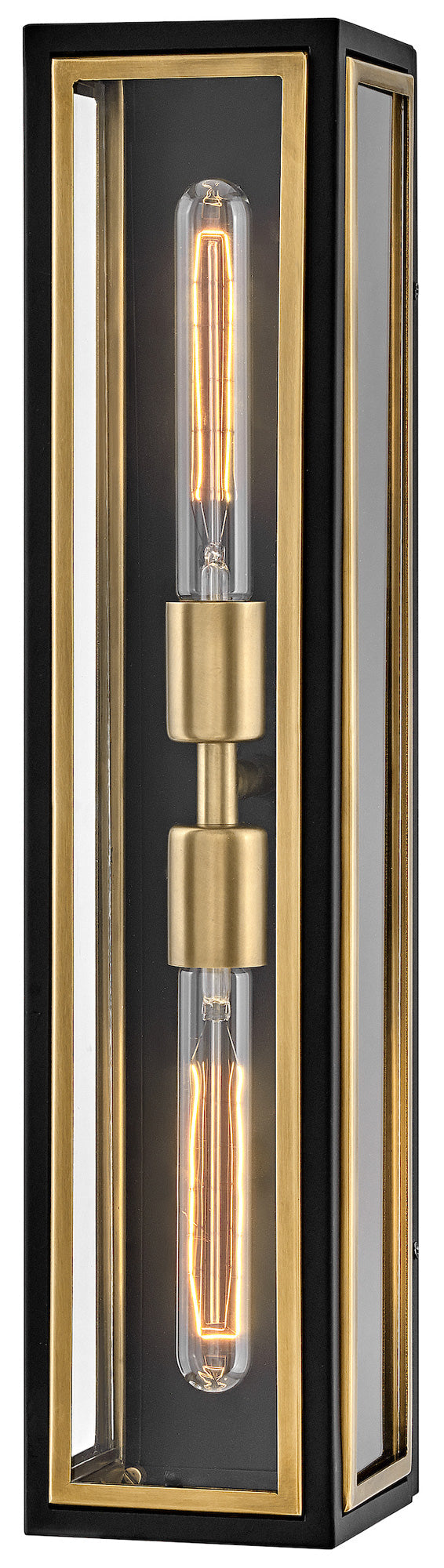 Hinkley-32980BK-Black / Heritage Brass