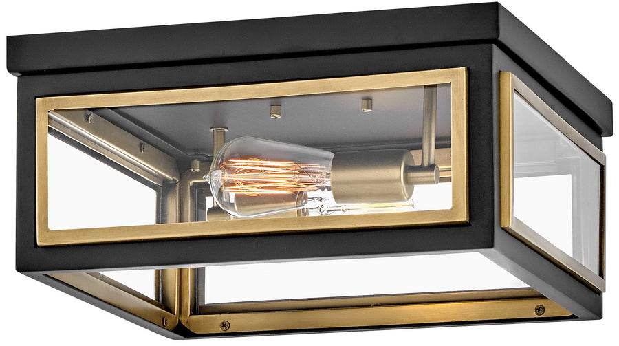 Hinkley-32981BK-Black / Heritage Brass