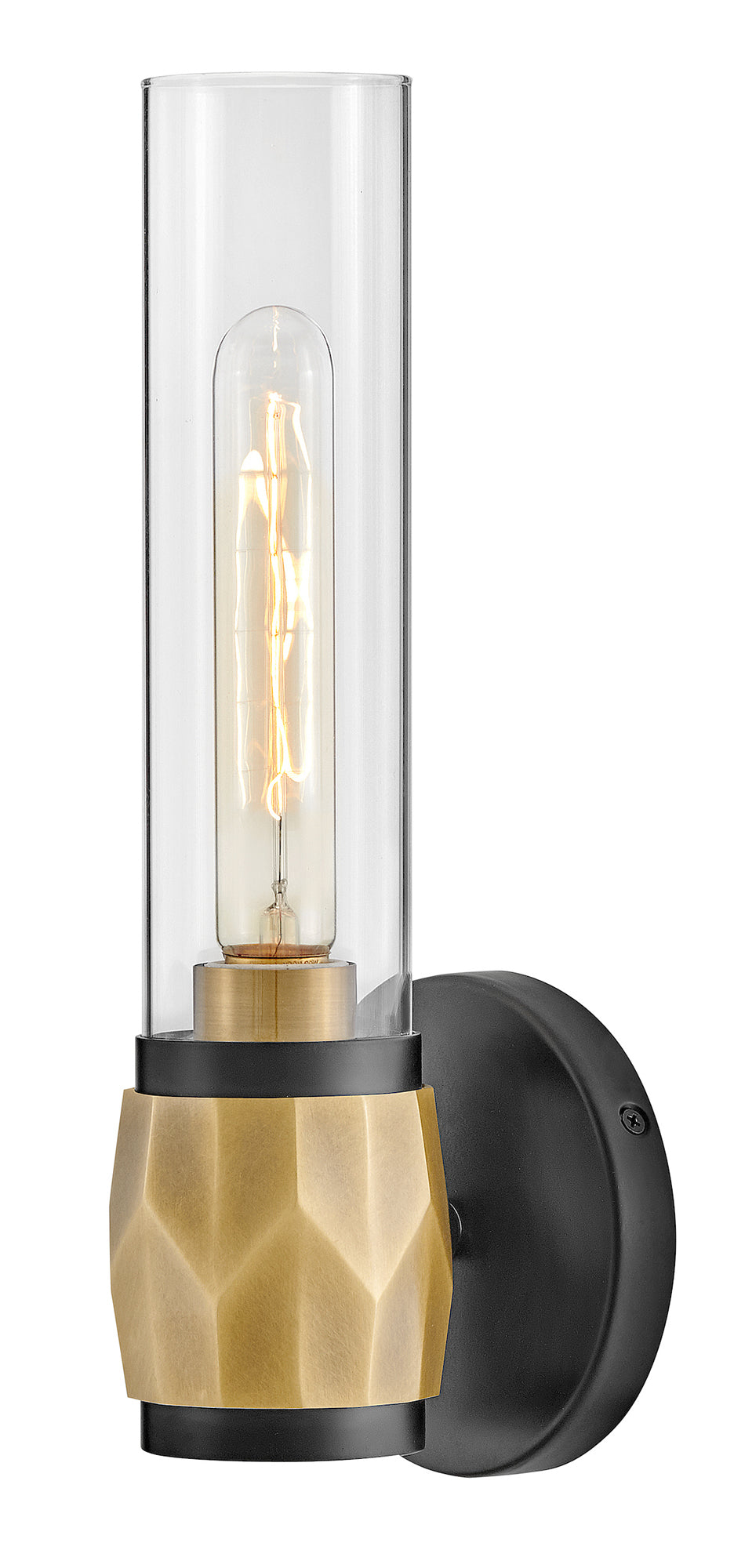 Hinkley-57080BK-HB-Black / Heritage Brass