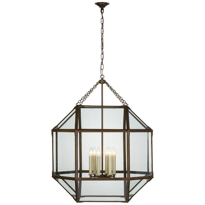 Visual Comfort Signature Morris Pendant in Antique Zinc (view 10)