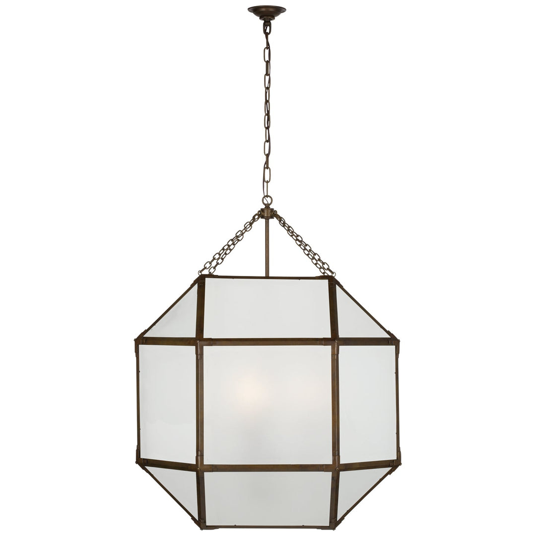 Visual Comfort Signature Morris Pendant in Antique Zinc (view 11)