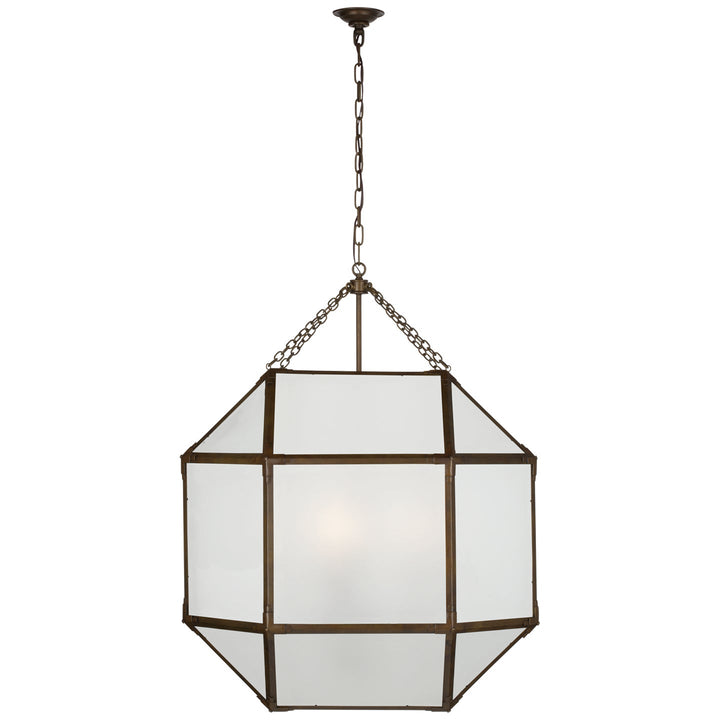Visual Comfort Signature Morris Pendant in Antique Zinc (view 11)