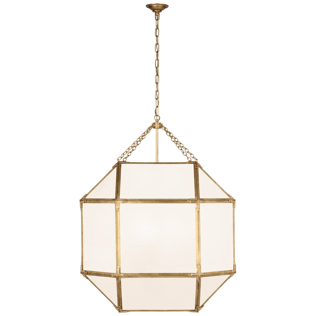 Visual Comfort Signature Morris Pendant in Gilded Iron (view 12)