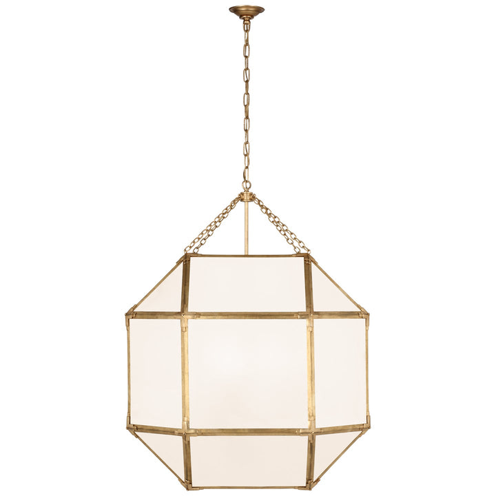 Visual Comfort Signature Morris Pendant in Gilded Iron (view 12)