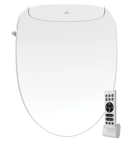 Bemis HV5000E-000 Haven Elongated Plastic Bidet Toilet Seat White