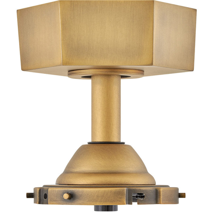 Hinkley Facet Downrod Kit in Heritage Brass
