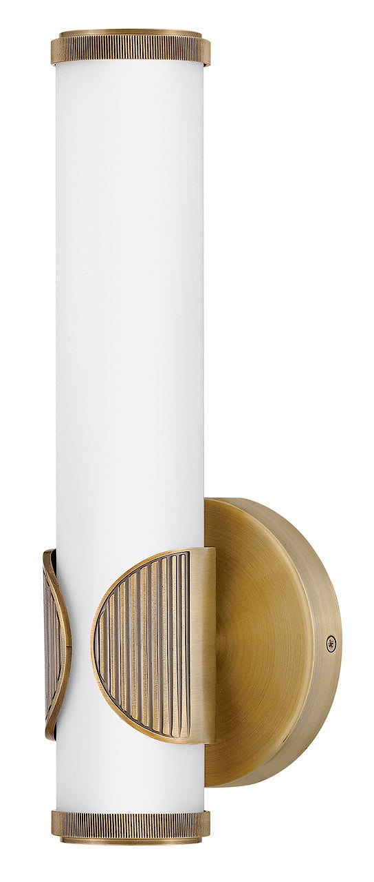 Hinkley Femi Wall Sconce in Lacquered Brass