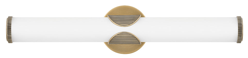 Hinkley Femi Bathroom Vanity Light in Lacquered Brass