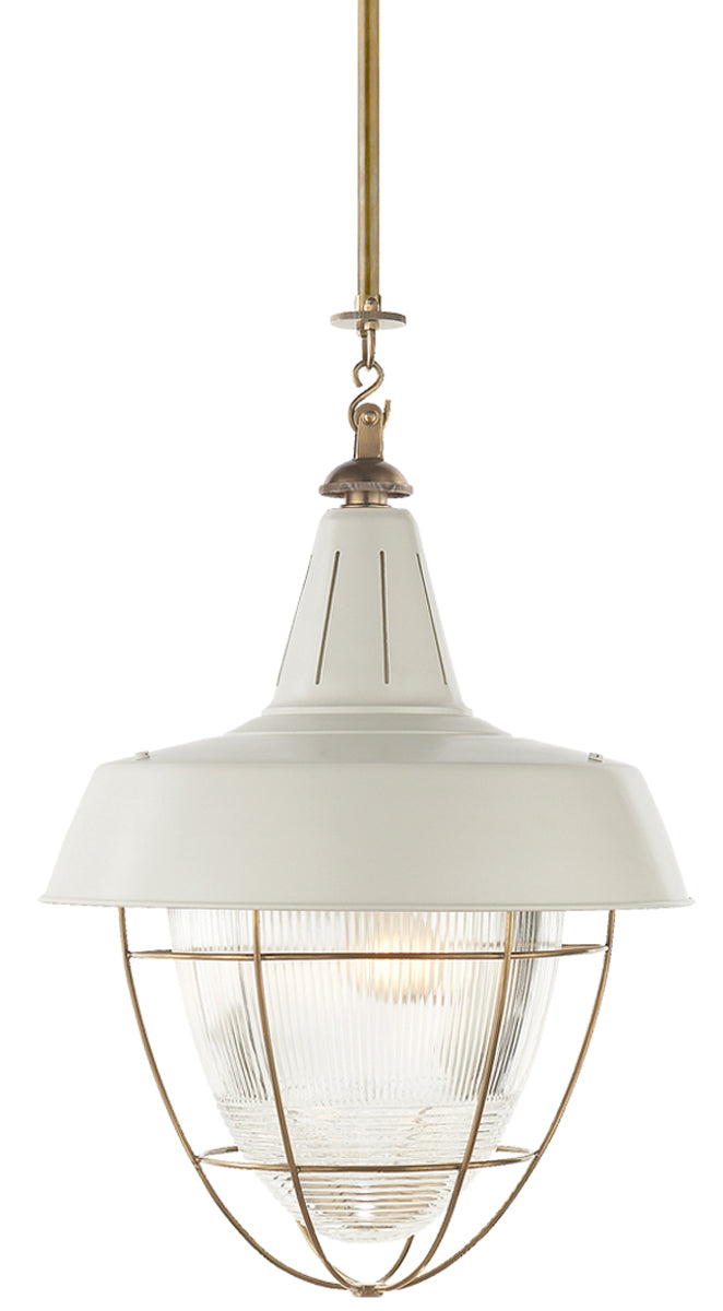 Thomas O'Brien - TOB5042HAB-WHT - Hand-Rubbed Antique Brass