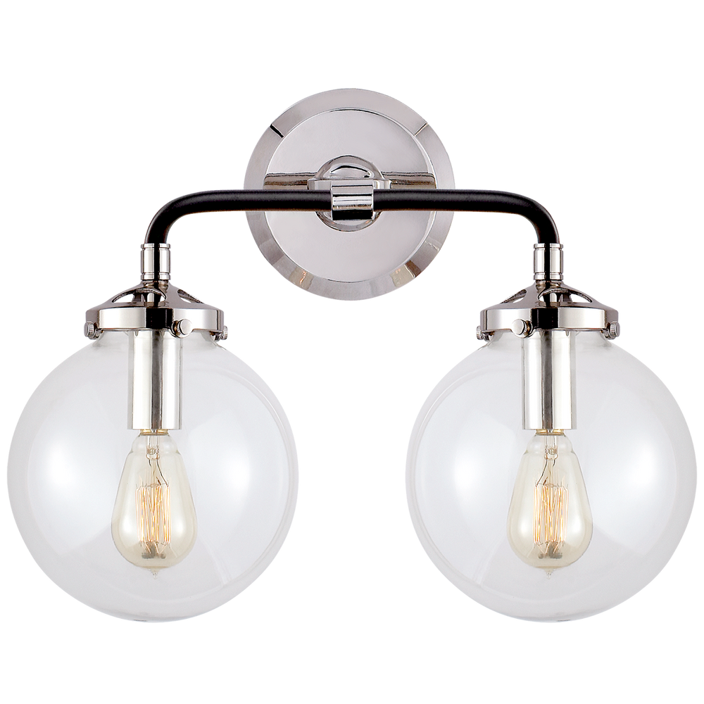 Ian K. Fowler - S2026PN/BLK-CG - Polished Nickel / Black