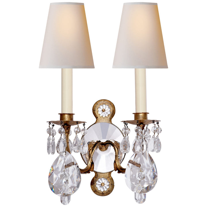 Thomas O'Brien - TOB2471GI/CG-PL - Gilded Iron / Crystal