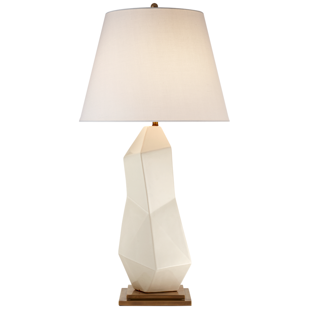 Kelly Wearstler - KW3046WLC-L - White Leather Ceramic