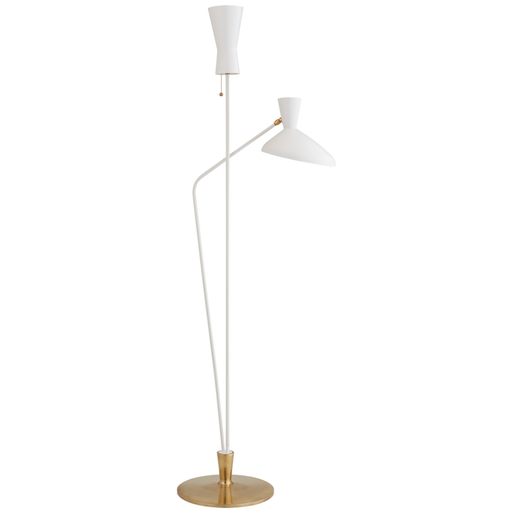AERIN - ARN1712WHT - Antique Brass