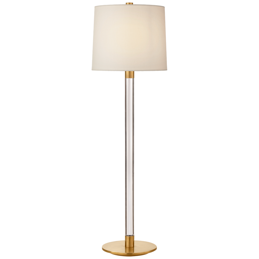 AERIN - ARN3005CG/HAB-L - Hand-Rubbed Antique Brass / Crysta