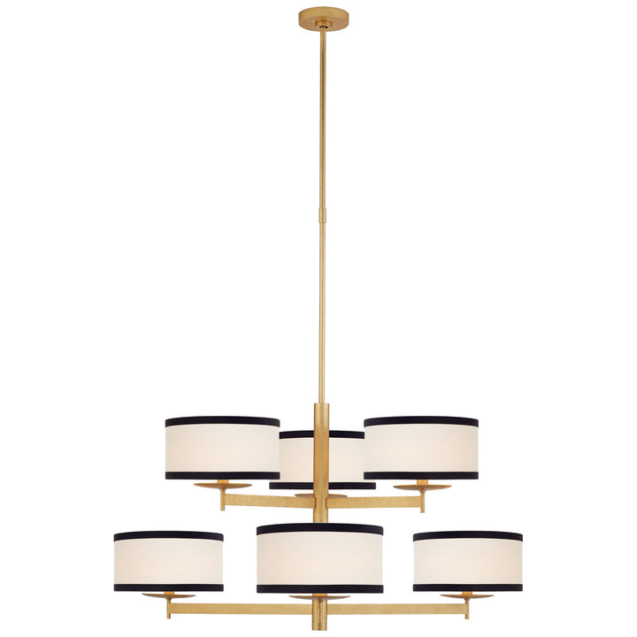 Kate Spade New York - KS5070G-L/BL - Gild / Cream Linen / Black Linen