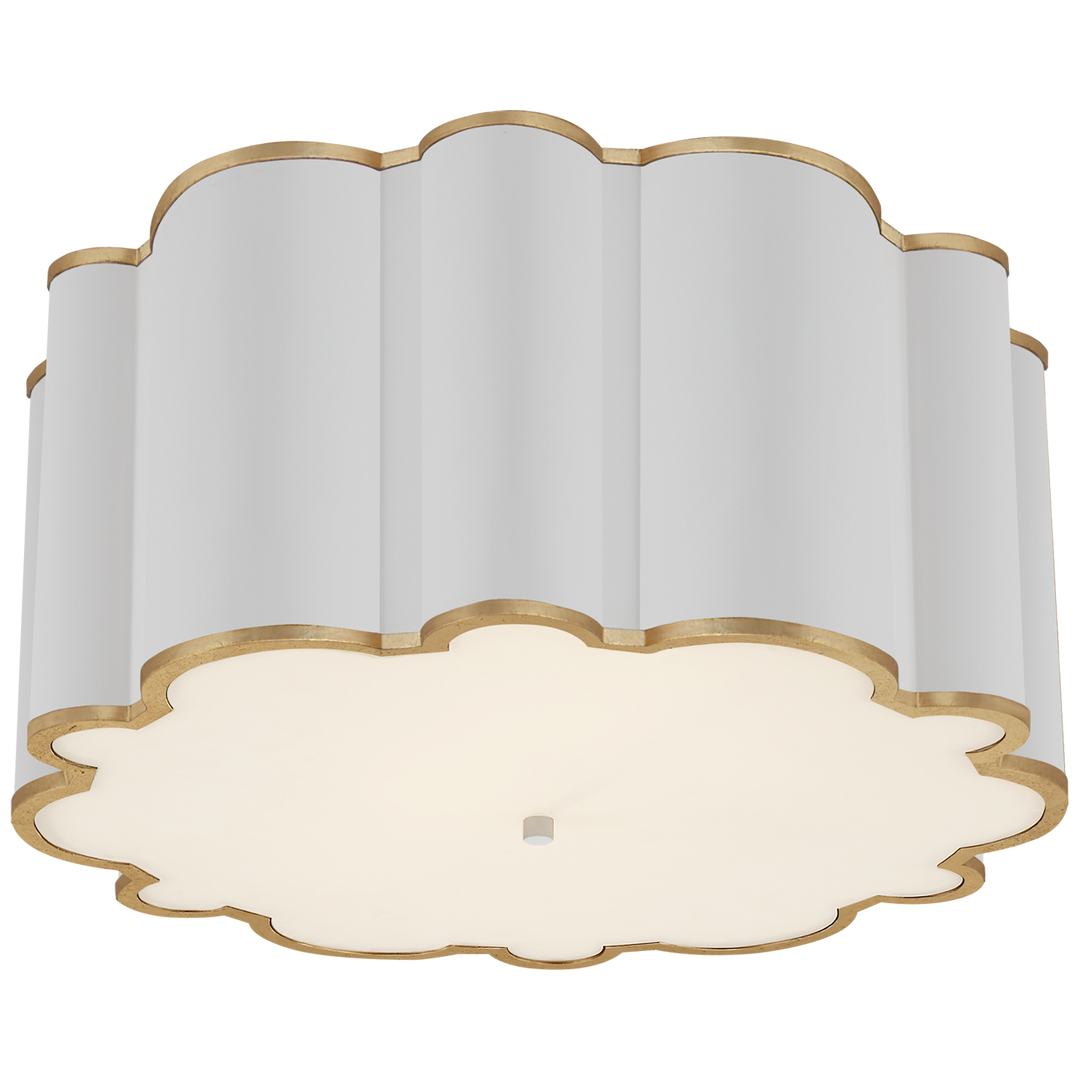 Alexa Hampton - AH4021WHT/G-FA - White / Gild