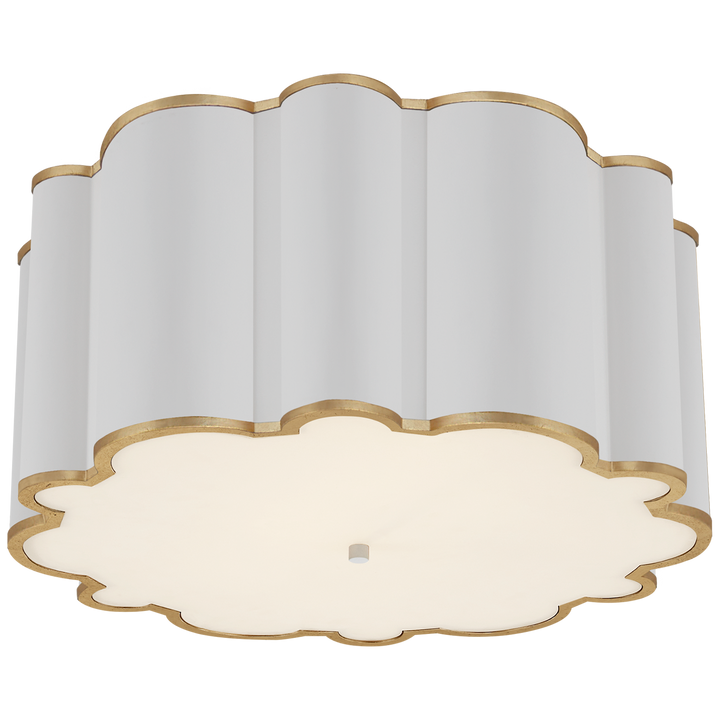 Alexa Hampton - AH4021WHT/G-FA - White / Gild