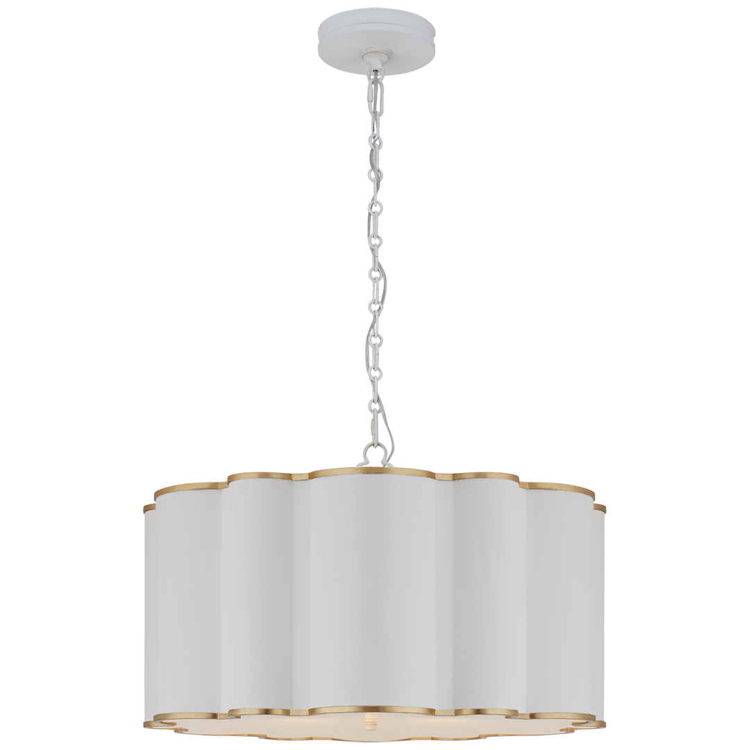 Alexa Hampton - AH5215WHT/G-FA - White / Gild
