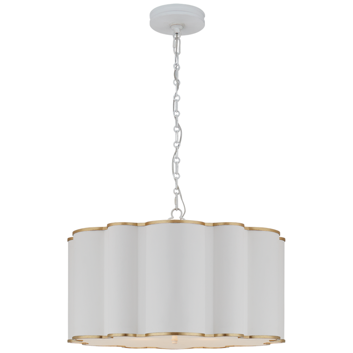Alexa Hampton - AH5215WHT/G-FA - White / Gild