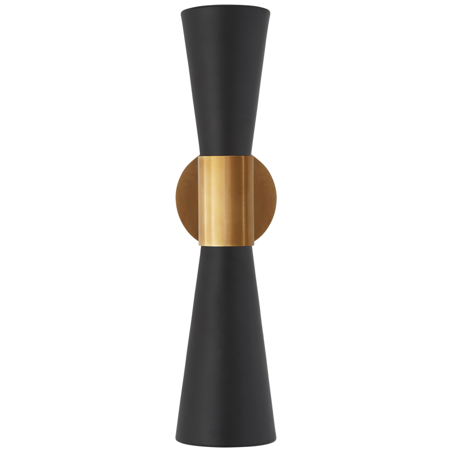 AERIN - ARN2009HAB/BLK - Hand-Rubbed Antique Brass / Black