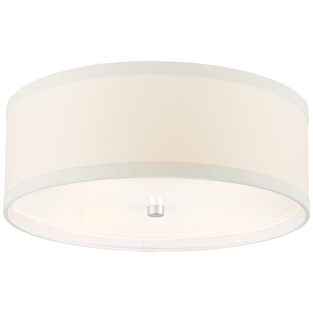 Kate Spade New York - KS4071BSL-L - Burnished Silver Leaf / Cream Linen
