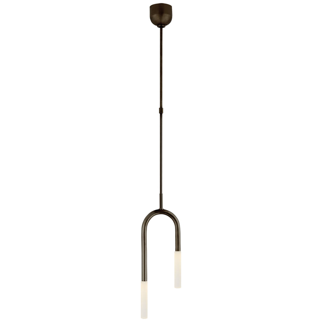 Visual Comfort Signature Rousseau Asymmetric Tube Pendant (view 3)