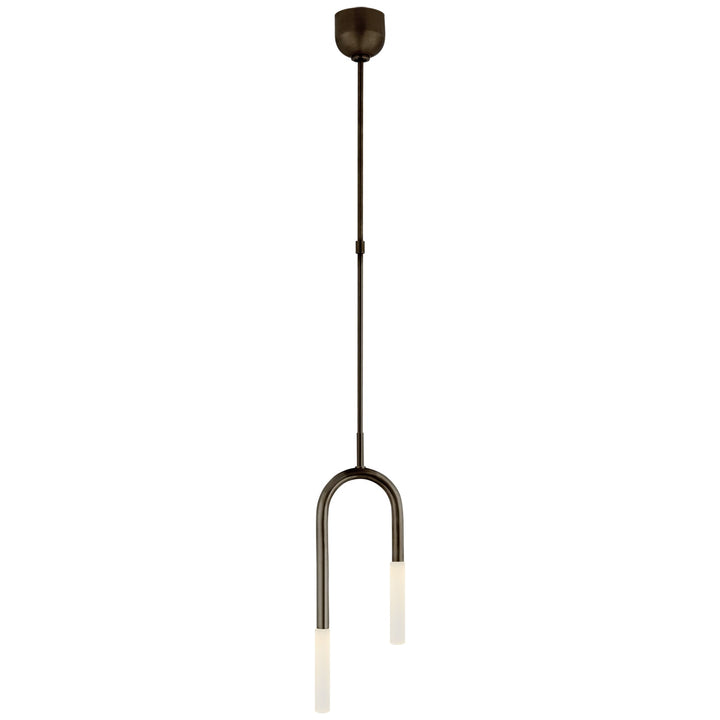 Visual Comfort Signature Rousseau Asymmetric Tube Pendant (view 3)