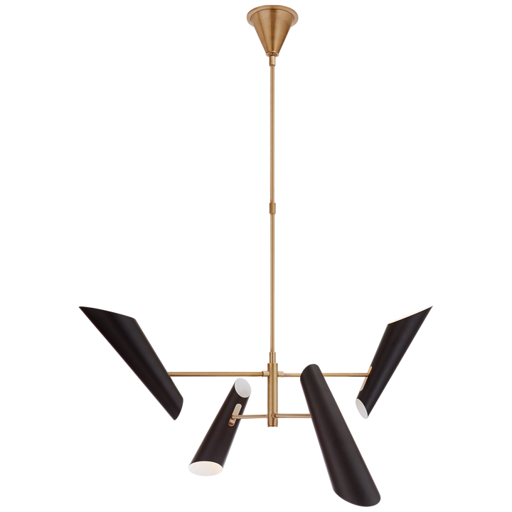 AERIN - ARN5410HAB-BLK - Hand-Rubbed Antique Brass