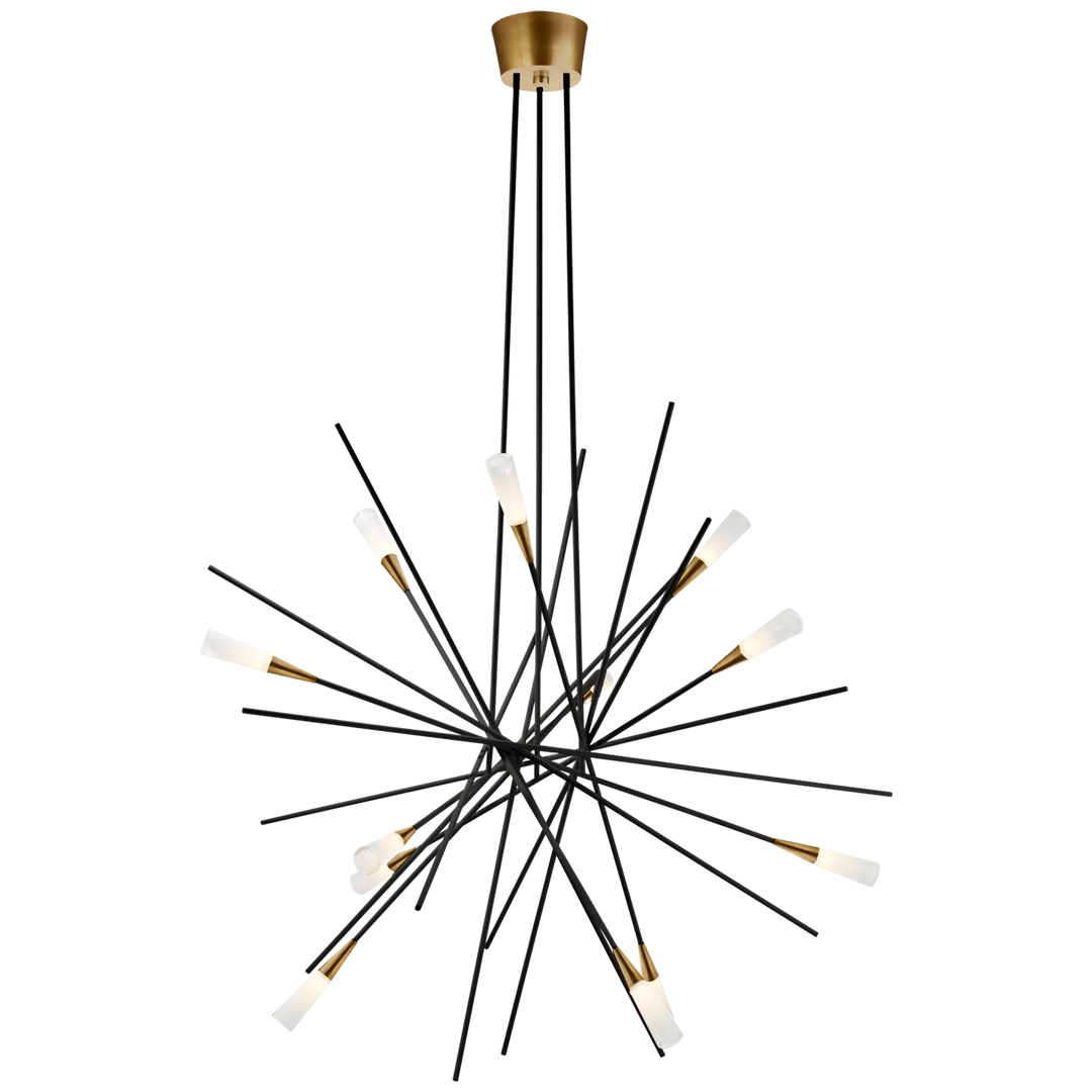 Chapman & Myers - CHC5600BLK - Matte Black / Antique Brass
