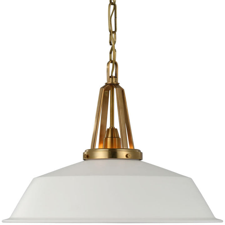 Chapman & Myers - CHC5462AB-WHT - Antique Burnished Brass