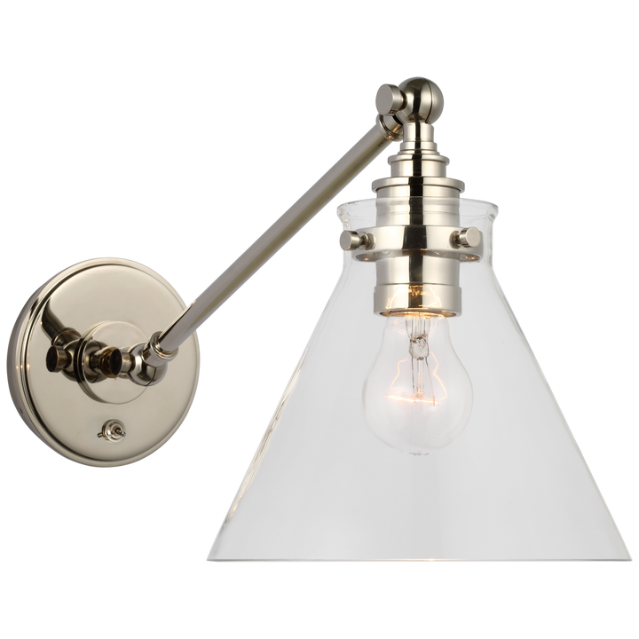 Chapman & Myers - CHD2525PN-CG - Polished Nickel / Clear Glass
