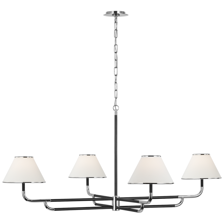 Marie Flanigan - MF5055PN/EB-L - Polished Nickel / Ebony