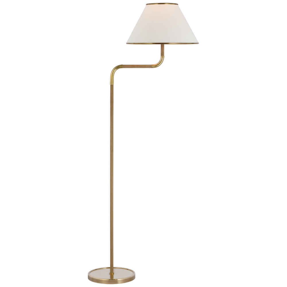 Marie Flanigan - MF1055SB/NO-L - Soft Brass / Natural Oak