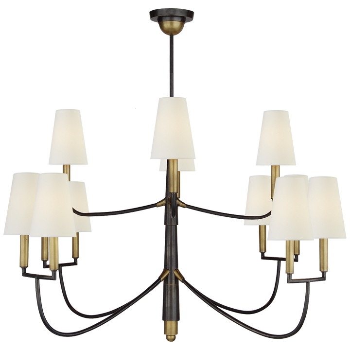 Thomas O'Brien - TOB5017BZ/HAB-L - Bronze / Hand-Rubbed Antique Brass