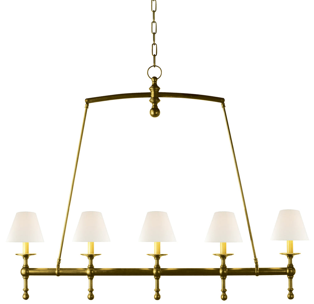 Chapman & Myers - SL5811HAB-L - Hand-Rubbed Antique Brass