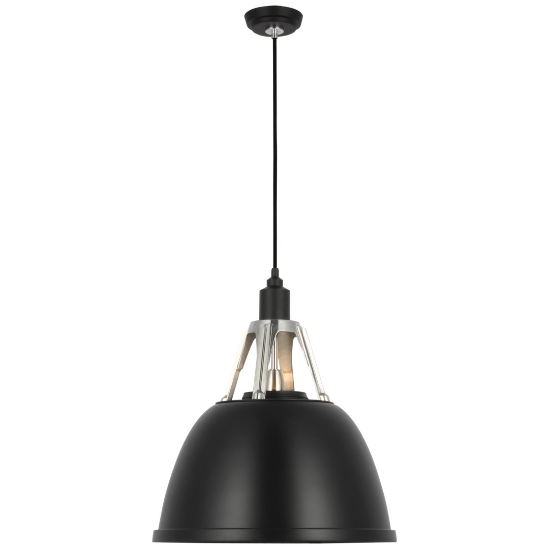 Thomas O'Brien - TOB5641BLK/PAL - Polished Aluminum