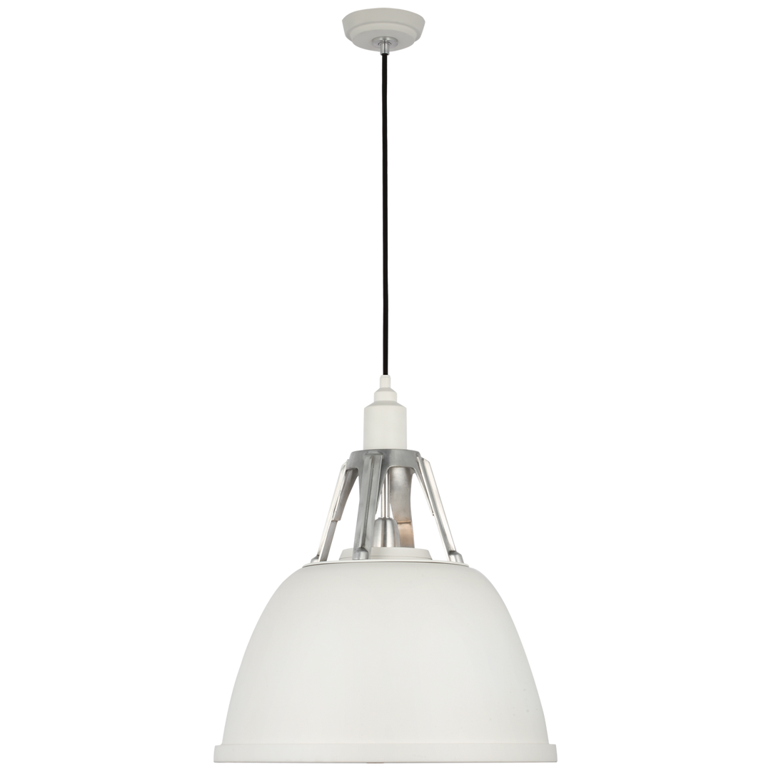 Thomas O'Brien - TOB5641WHT/PAL - Polished Aluminum