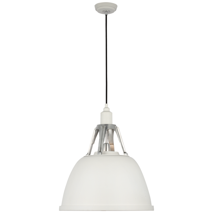 Thomas O'Brien - TOB5641WHT/PAL - Polished Aluminum