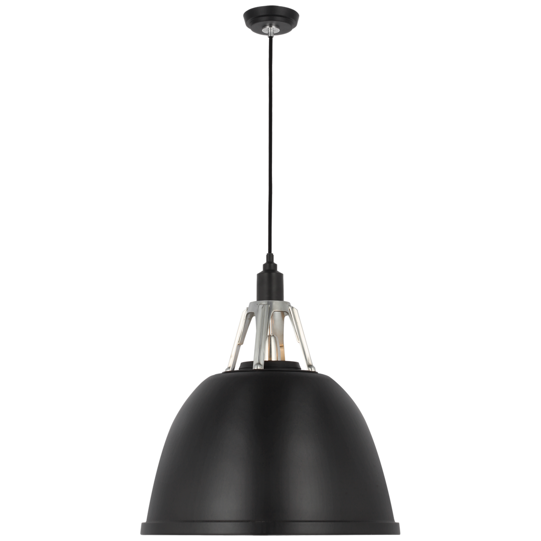 Thomas O'Brien - TOB5642BLK/PAL - Polished Aluminum