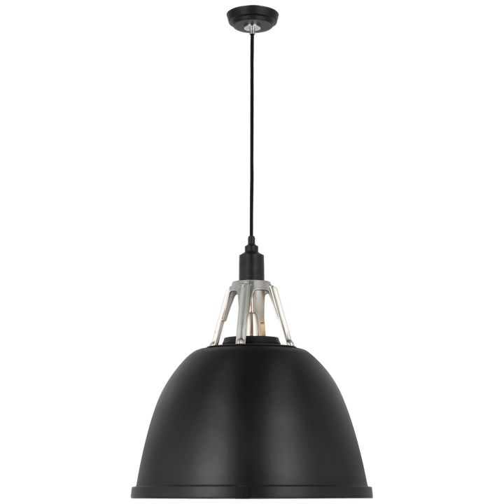 Thomas O'Brien - TOB5642BLK/PAL - Polished Aluminum