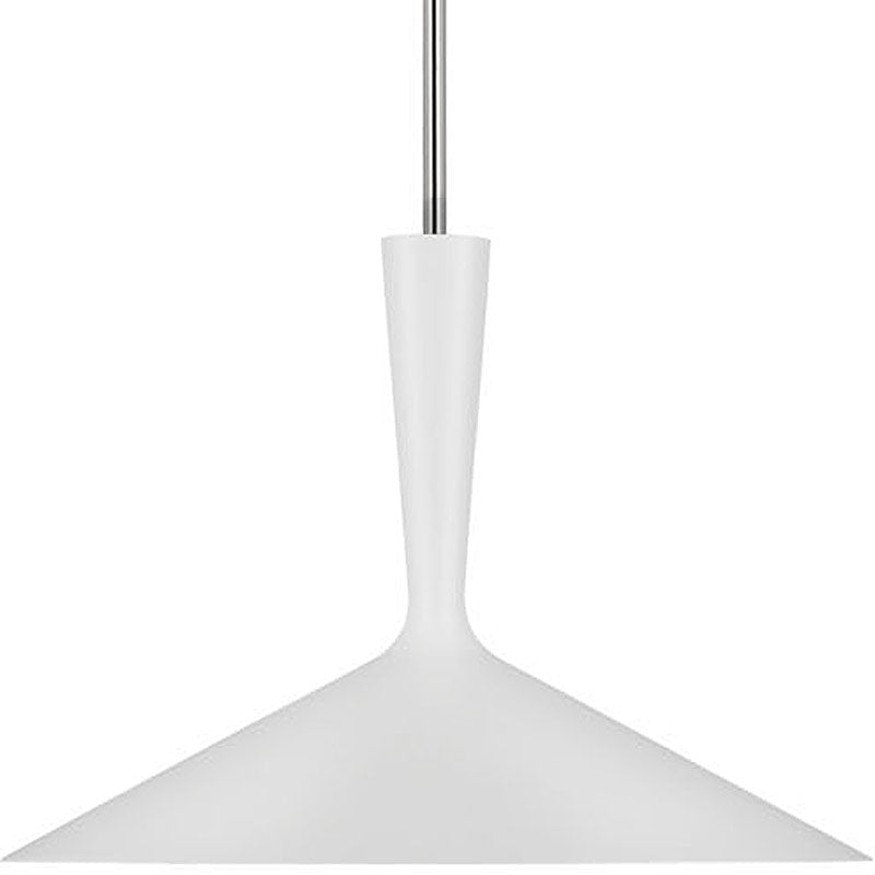 AERIN - ARN5541WHT/PN - Polished Nickel / Matte White