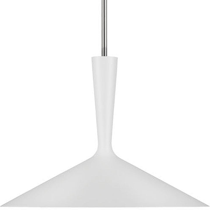 AERIN - ARN5541WHT/PN - Polished Nickel / Matte White