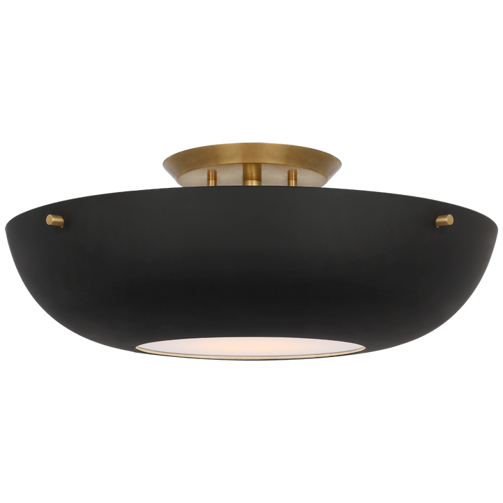 AERIN - ARN4520HAB-BLK - Hand-Rubbed Antique Brass