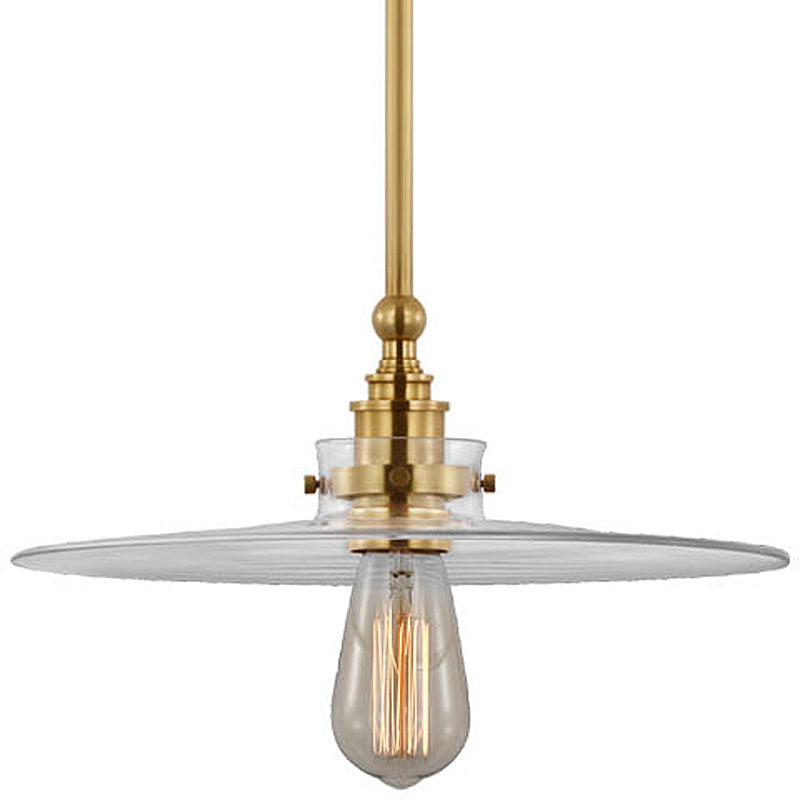 Chapman & Myers - CHC5526AB-CG - Antique-Burnished Brass / Clear Glass